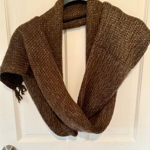 Zara Brown Knit Scarf